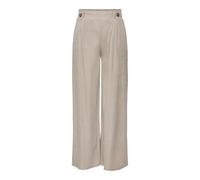Culotte JDY "JDYBIRDIE GEGGO LONG PANT JRS" Gr. L (40), Länge 32, beige (chateau gray) Damen Hosen (52507561-L) chateau gray