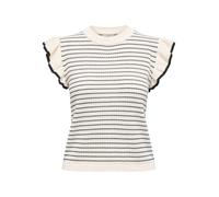 JDY - JDYCARICE S/L FRILL PULLOVER KNT NOOS Cloud Dancer - Gr. - L