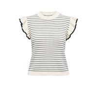 Jacqueline de Yong Pullover JDYCARICE Volant Strick Noos Cloud Dancer Gr. S