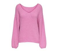JDY Damen Jdydinea L/S Reversible Pullov. KNT Noos, Super Pink, M EU