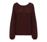 JDY Damen Jdydinea L/S Reversible Pullover KNT, Cabernet, L EU
