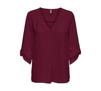 JdY Damen Jdydivya Life 3/4 Top WVN Noos, Cabernet, 36 EU