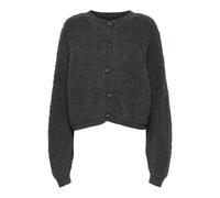 JdY Damen Jdyeira Life L/S Oneck Cardigan KNT Noos, Asphalt, XL