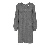 JDY Damen Jdyelanora L/S V-Neck Dress KNT Noos Strickkleid, Dunkelgrau, S EU