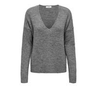 JDY Pullover "Elanora" in Anthrazit - Größe XS | Damen Pullover Cardigans