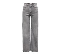 JdY Damen Jdyfelina-Fina Hw Widejns LGT Grednmnoos, Light Grey Denim, (S) W x 34L