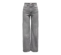 JdY Damen Jdyfelina-Fina Hw Widejns LGT Grednmnoos, Light Grey Denim, (S) W x 34L