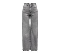 Jacqueline de Yong Jeans JDYFELINA-FINA High Waist weite Passform hellgrau Denim XS/30