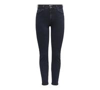 JdY Damen Jdyfina Mw Skinny Ankle JNS Blueblackdnm, Blue Black Denim, (S) W x 30L