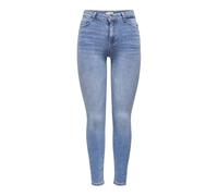 JDY Damen Jdyfina Mw Skinny Ankle JNS Med Bluenoos, Medium Blue Denim, M / 32L