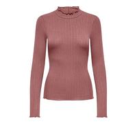 JdY Damen Jdyfransiska Life L/S Hi-NCK Top Jr Noos, Withered Rose, Large