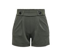 JDY Damen Jdygeggo JRS Noos Shorts, Peat/Detail:Black Button, XS EU