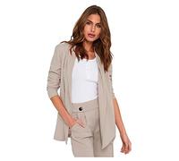 JDY Damen JDYGEGGO L/S JRS NOOS Lässiger Blazer, Chateau Gray, XS