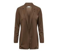 JdY Damen JDYGEGGO L/S JRS NOOS Blazer, Fondue Fudge, S