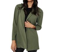 JDY Damen JDYGEGGO L/S JRS NOOS Lässiger Blazer, Kalamata, M