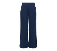 JdY Damen Jdygeggo Life Button Pant JRS Noos, Black Iris, L / 32L EU