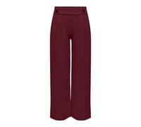 JdY Damen Jdygeggo Life New Long Pant JRS Noos Breites Bein Culotte, Cabernet, XXS x 30L