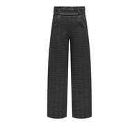 JdY Damen Jdygeggo Mia Long Check Pant JRS Noos, Asphalt, XXL / 32L