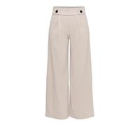 JDY Damen JDYGEGGO NEW LONG PANT JRS NOOS Hose, Chateau Gray/Detail:BLACK BUTTONS, XS/32