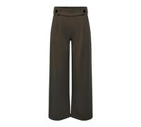 JdY Damen Jdygeggo New Long Pant Jrs Noos Hose, Chocolate Brown/Detail:black Buttons, M / 32L EU
