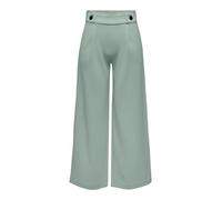 Jacqueline de Yong Damen Marlene-Hose GEGGO New Long Pant Jersey weit geschnitten Grün M/32L