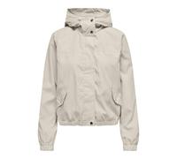 JdY Damen Jdyhazen Shine Jacket OTW Yfm Material|Weitere Jackenart, Creme, x_l