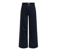JdY Damen Jdyiris Hw Wide Pant PNT Dia, Black, (XS) W x 32L