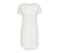 JDY Damen JDYIVY LIFE S/S DRESS JRS NOOS Kleid, Cloud Dancer, XL