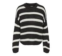 JDY Damen Jdyjusty L/S Stripe Pullover KNT Noos Strickpullover (1er Pack)