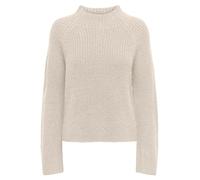 JdY Damen Jdyjusty Tine L/S Hn Slit KNT Noos Strickpullover, Birch, S EU