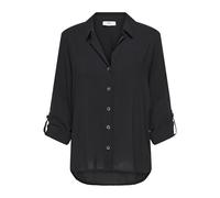 JDY Damen JDYLAUREL Life L/S Shirt WVN Dia Langarmbluse, Black, XXL