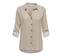 JDY Damen Jdylaurel Life L/S Shirt WVN Dia, White, M