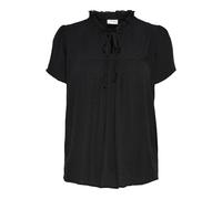 JdY Damen Jdylima Life S/S Top WVN Noos Bluse, Schwarz, 34 EU