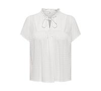 JdY Damen JDYLIMA Life S/S TOP WVN NOOS Bluse, Cloud Dancer, 40