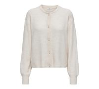 JDY Damen Jdylumi Life L/S Button Cardiga KNT Noos Strickjacke, Birch/Detail: Melange, S EU