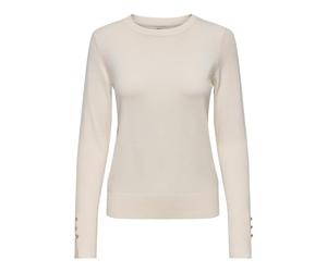 JdY Damen Jdymalou L/S On Button Pullover KNT Noos, Eggnog, XXL EU