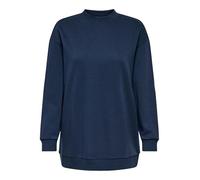 JdY Damen Jdymesa Life L/S Oversize Sweat JRS Dia, Total Eclipse, L
