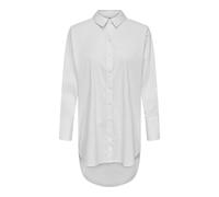 JdY Damen Jdymio L/S Long Shirt WVN Noos Bluse , Weiß 42