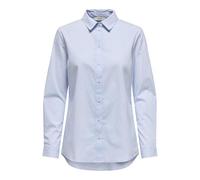 JDY Damen Jdymio L/S Shirt WVN Noos Hemd, Cashmere Blue, 34