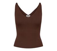JDY Damen Jdynanna S/L KNT Noos Strick Top, Smoked Paprika, XL EU