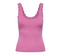 JdY Damen Jdynanna S/L Scallop Edge Top KNT Noos, Wild Orchid, M