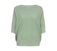 JDY Damen Jdynew Behave Batsleeve Pullov. Knt Noos, Basil/Detail:melange, M