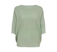 JDY Damen Jdynew Behave Batsleeve Pullov. Knt Noos, Basil/Detail:melange, XL