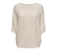 JDY Damen Jdynew Behave Batsleeve Pullov. Knt Noos, Eggnog/Detail:melange, XL