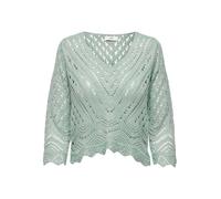 JdY Damen Jdynew Sun 3/4 Cropped KNT Noos Strickpullover, Jadeite, M EU