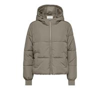 JdY Damen JDYNEWERICA Short Hood Jacket OTW NOOS Steppjacke, Vetiver/Detail:Silver Zipper, M