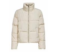 JDY Damen Jdynewerica Short Padded Jacket OTW Noos Steppjacke, Moonbeam/Detail:Silver Zipper, S EU