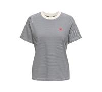 Jacqueline de Yong Damen T-Shirt JDYPISA S/S Print Top JRS Noos Cloud Dancer Jersey M