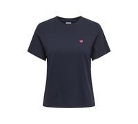 JdY Damen Jdypisa Life S/S Print Top JRS Noos, Sky Captain, M EU