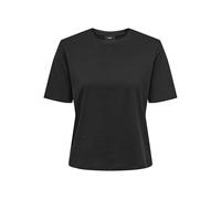 JdY Damen Jdyrex S/S Top JRS Noos, Black, Large